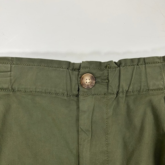 Loft Palazzo Pull On Shorts Olive Green Khaki Womens XL - Picture 8 of 9